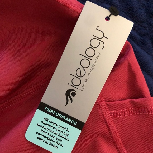 NWT Ideology High Waisted Side Pockets 7/8 Length Compression Leggings Sz XXL - Picture 6 of 7